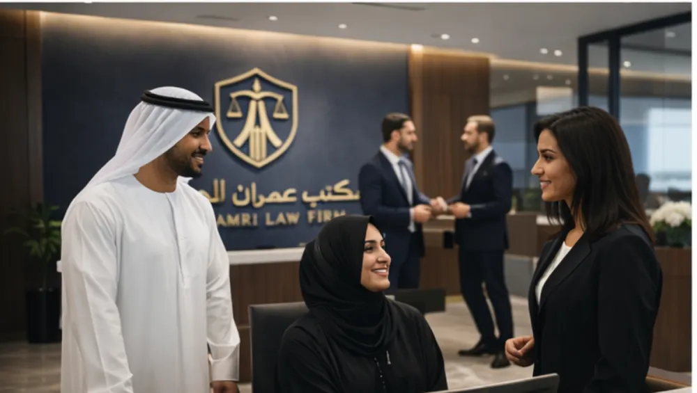 منطقة الاجتماعات في مكتب داليا العالم للاستشارات القانونية